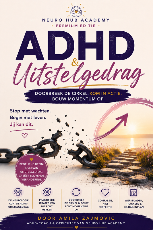 ADHD & Uitstelgedrag — Ebook voor volwassenen die weten wat ze moeten doen, maar niet beginnen