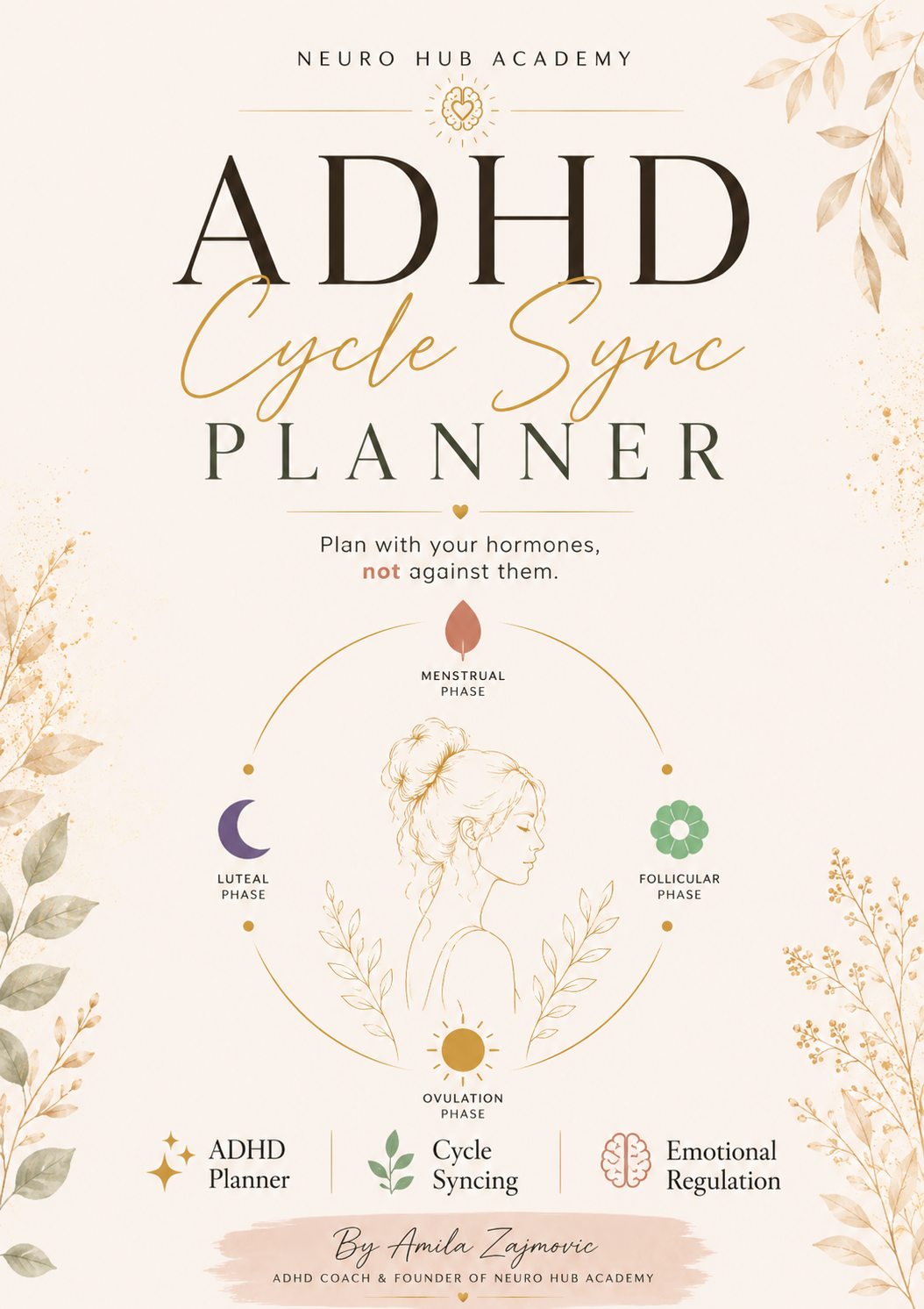 ADHD Cycle Sync Planner for Women