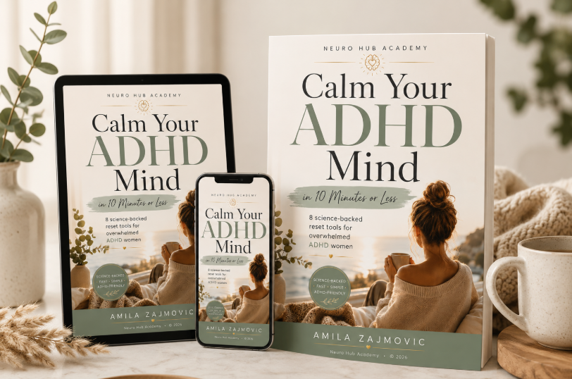 Calm Your ADHD Mind – Nervous System Reset Toolkit for Women with ADHD