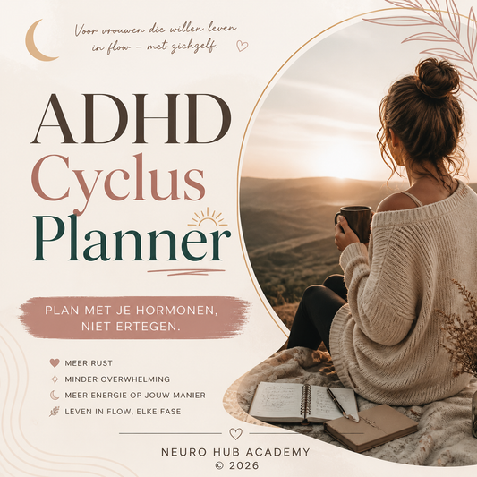 ADHD cyclus planner ebook | Neuro Hub Academy