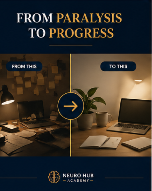 Digital ADHD planner designed to reduce procrastination and improve daily focus